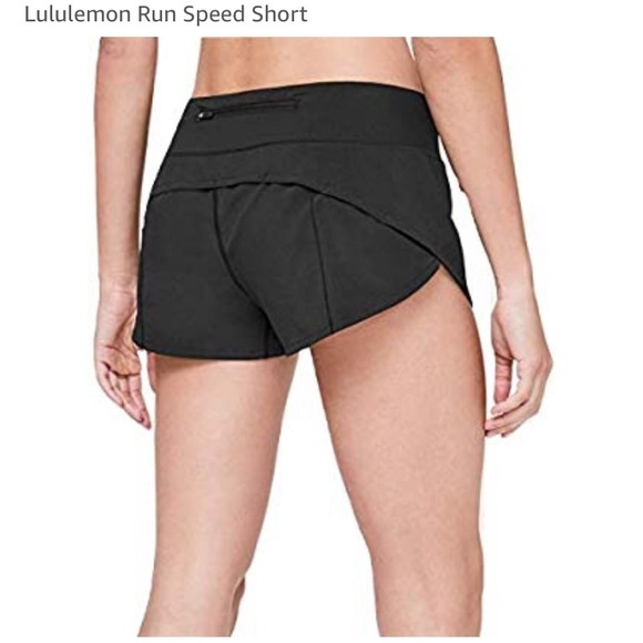 lululemon athletica Pants - Lululemon Black Speed Shorts